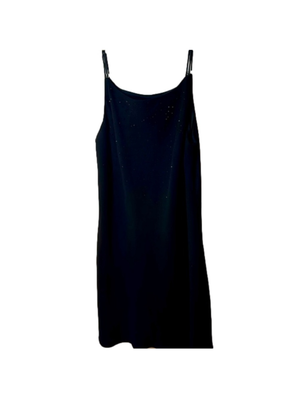 Vintage Joseph Ribkoff a little black cocktail dress with rhinestones size 12